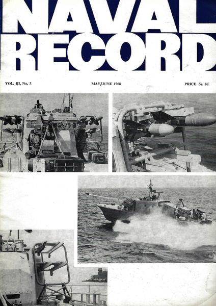 NAVAL RECORD, VOL III, NO. 3