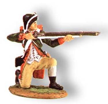 KING AND COUNTRY, AR023, 1/30, CONTINENTAL MARINE KNEELING FIRING, (BOXED)