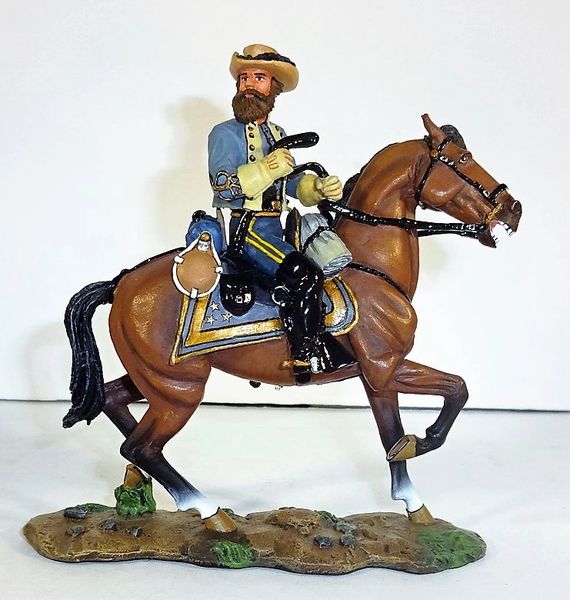 KING AND COUNTRY, CW010, 1/30, GENERAL JEB STUART, (BOXED)