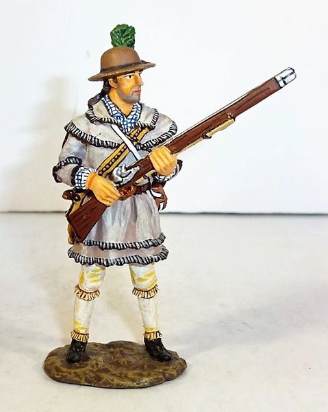 KING AND COUNTRY, AR053, 1/30, MILITIA AT THE READY, (BOXED)