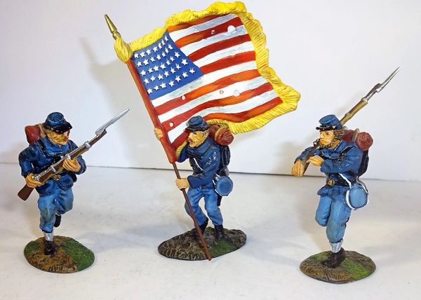 KING AND COUNTRY, ACW01, 1/30, 51ST NEW YORK REG'T, (BOXED)
