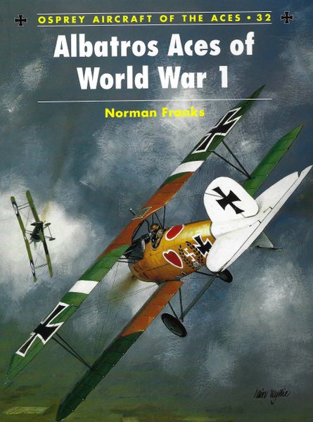 OSPREY, 1910'S, ACES #32, ALBATROS ACES OF WORLD WAR I