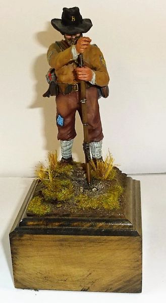 QUARTERMASTER CORP., 100MM, CONFEDERAT SGT. BY CARL HOEGERMEYER, 1981