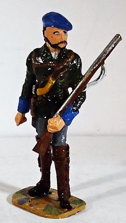 QUARTERMASTER CORP, CONT 16, 1/32, GORMAN RANGERS, 1750-75, (UNBOXED)