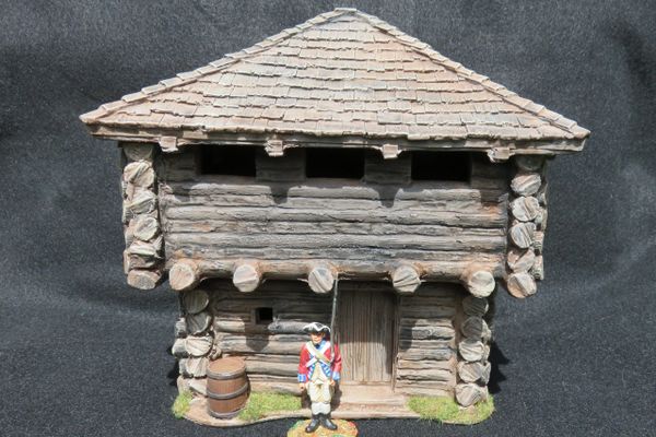 QUARTERMASTER BLOCK HOUSE (ONLY), 1/32 & 1/30, (UNBOXED)