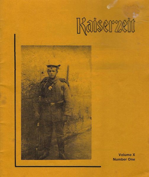 KAISERZEIT, VOL X, NO 1