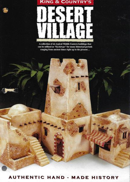 KING AND COUNTRY, BOOKLET, DESERT VILLAGE 1