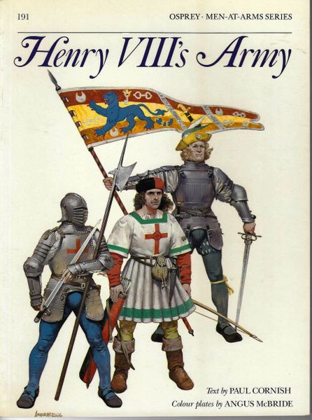 OSPREY, 1500's, #191, HENRY VIII'S ARMY