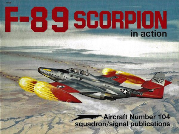 SQUADRON, USA JET, #1104, F-89 SCORPION