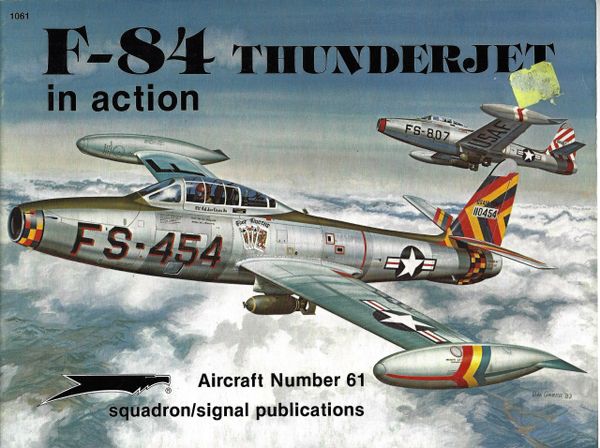 SQUADRON, USA JET, #1061, F-84 THUNDERJET