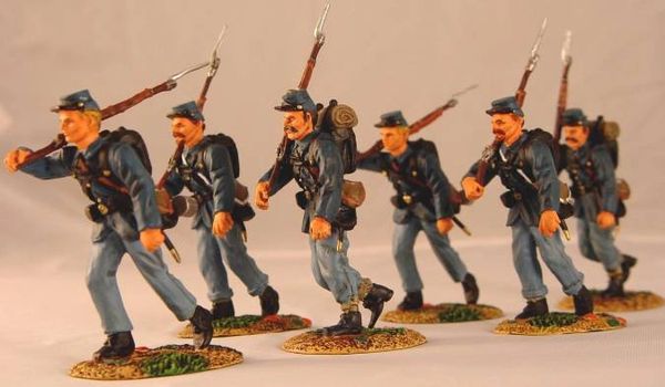 CONTE, ACW57124, 1/32, UNION MARCHING, (BOXED)