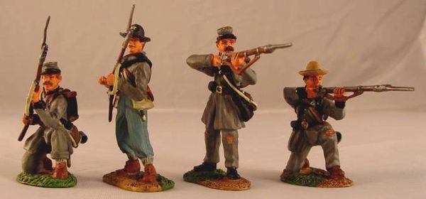 CONTE, ACW57148, 1/32, TEXAS BRIGADE FIRING SET, (BOXED)