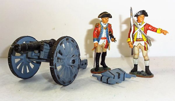 KING AND COUNTRY, 1/30, AR026, BR017 & BR018, BRITISH COMBO, (BOXED) Fence not included