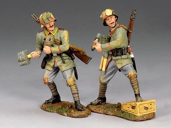 KING AND COUNTRY, FW051, 1/30, GERMAN Assault troops, Grenadiers, BOXED