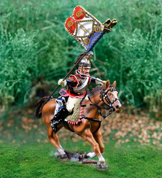 Collectors Showcase, CS00810, 1/30, French Cuirassier Standard Bearer (Boxed)
