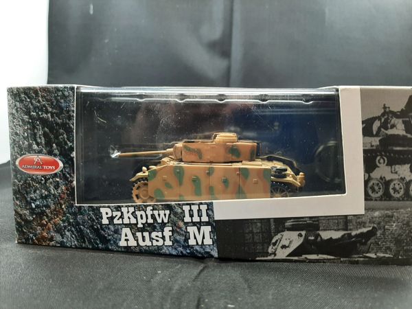 Admiral Toys, German WW2, Panzer III Ausf M. Eastern Front (1/72nd scale)