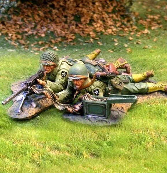 THE COLLECTORS SHOWCASE, CS00585, 1/30th, US Infantry 30 cal MG team