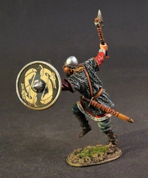 John Jenkins Designs, VIK-15B, Dark Ages, 1/30th, Viking Warrior Running (1 pcs)