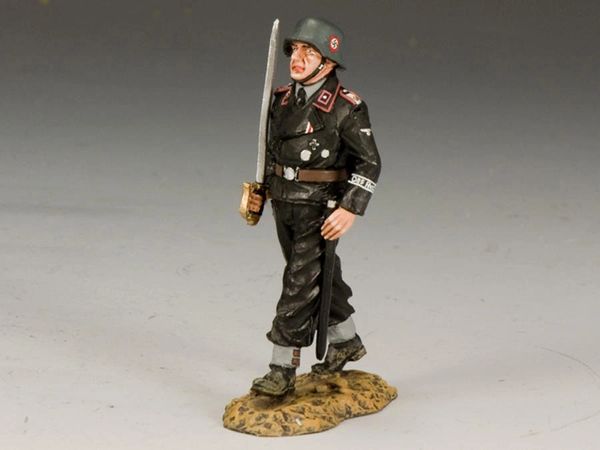KING AND COUNTRY, WS162, 1/30, Waffen SS Officer w/Sword (BOXED)