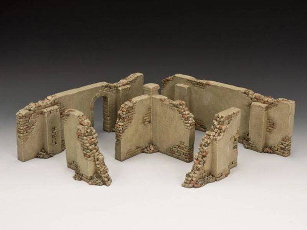 KING AND COUNTRY, SP066, 1/30, European Wall Set (BOXED)
