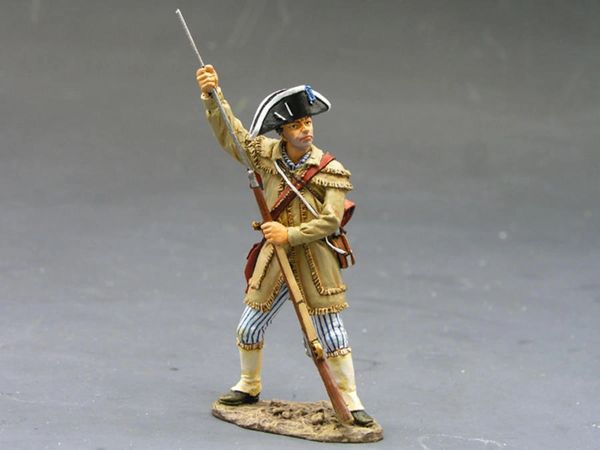 KING AND COUNTRY, AR055, 1/30, MILITIA RAMMING, (BOXED)
