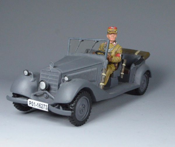THOMAS GUNN, BER009, Pre-WW2, GERMAN SA STAFF CAR, (Boxed)