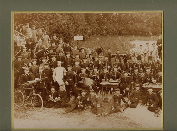 GERMAN REGIMENTAL PHOTO, 125TH INFANTRY REGIMENT, CIRCA 1900
