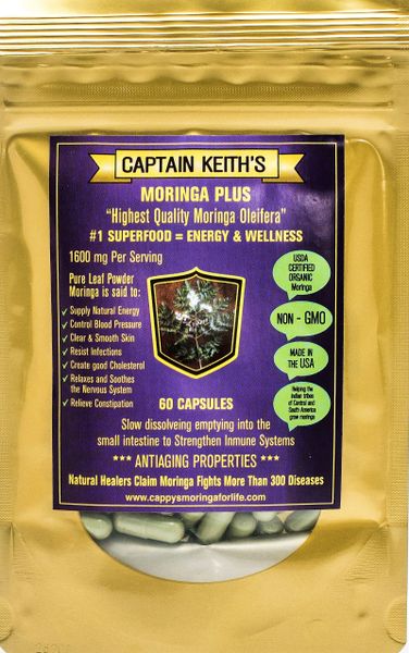 Captain Keith’s Moringa Plus