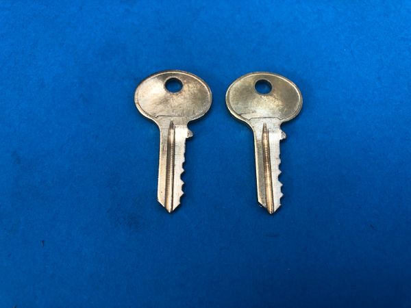 2 Hon file cabinet Lock Keys Code Cut L001 to L010 Office Furniture Desk Keys 