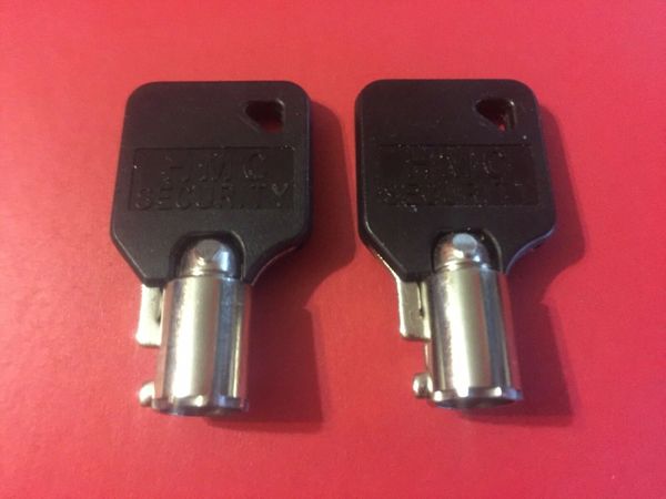 LATERAL FILE CABINET LOCK WITH 2 KEYS