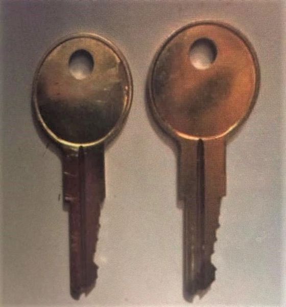 2 Century Truck Cap Keys (ONLY) Code Cut CH501 to CH520 Camper Topper