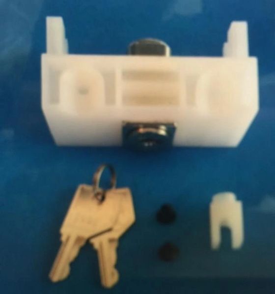 1 Hon Lateral File Lock (If the lock is in the middle of the