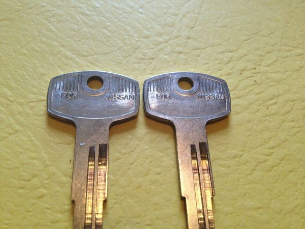 BT01-BT40 2 New Keys Tuff Shed Work Shop L-Handle Key Cut To Your Code BT01-BT40 