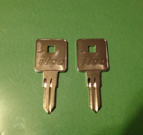 2 Craftsman Toolbox KeysCode Cut 001 thru 556 Hoyl Tool Box LocksLock Key