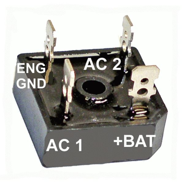 Universal Rectifier 20A 1529209 CDI Electronics with Engine Room