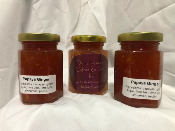 4oz 3-pack Papaya Ginger Jam