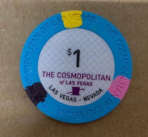 Las Vegas Cosmopolitan Casino $1 Chip — uncirculated