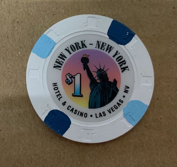 New York New York Casino 1 Chip — uncirculated
