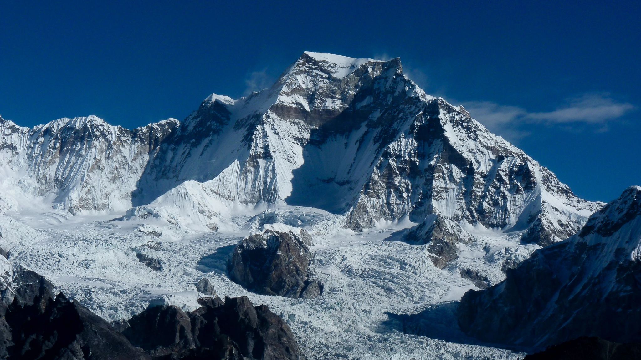 Mt. Everest bei klarer Sicht