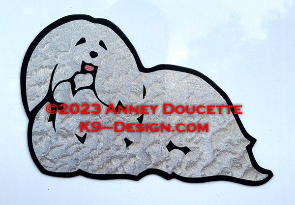 Coton de Tulear Standing Magnet