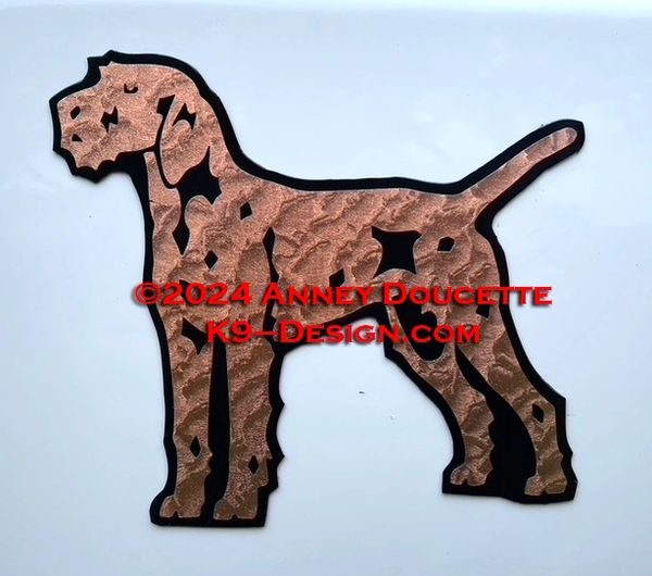 Wirehaired Vizsla Standing Magnet