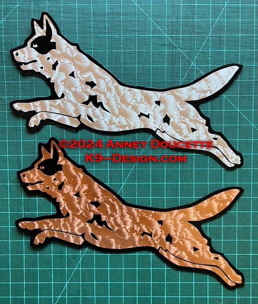 Australian Cattle Dog Jumping Magnet