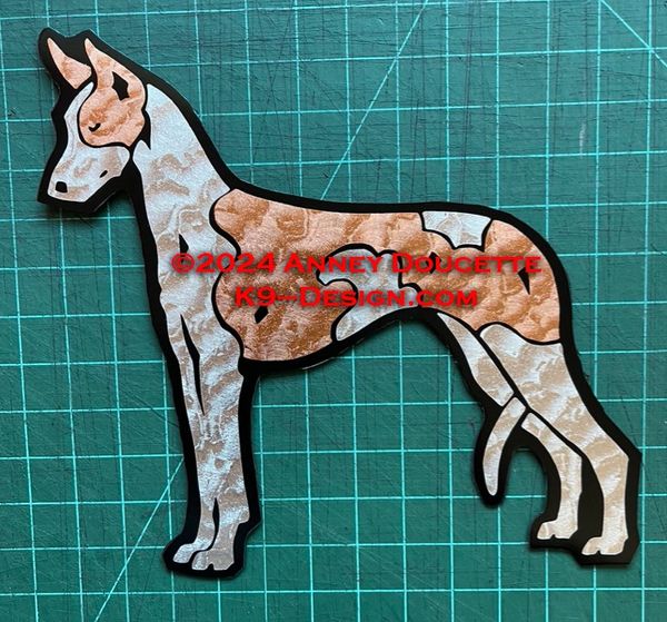 Ibizan Hound Standing Magnet