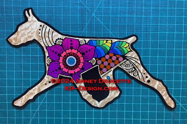 Doberman Pinscher "Henna" Magnet