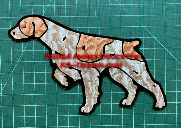 Brittany Pointing / Hunting Magnet