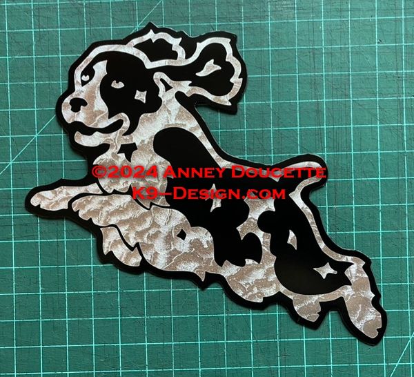 English Springer Spaniel Jumping Magnet - Choose Color