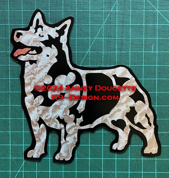 Swedish Valhund Standing Magnet