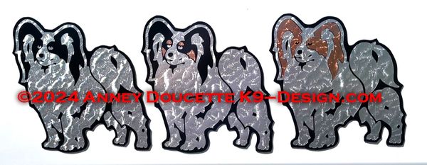 Papillon Standing 2024 Magnet - Choose Color