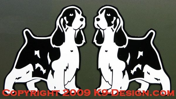 English Springer Spaniel Standing Magnet - Choose Color