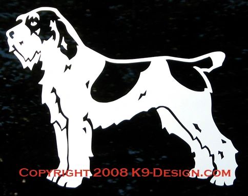 Spinone Italiano Standing Decal